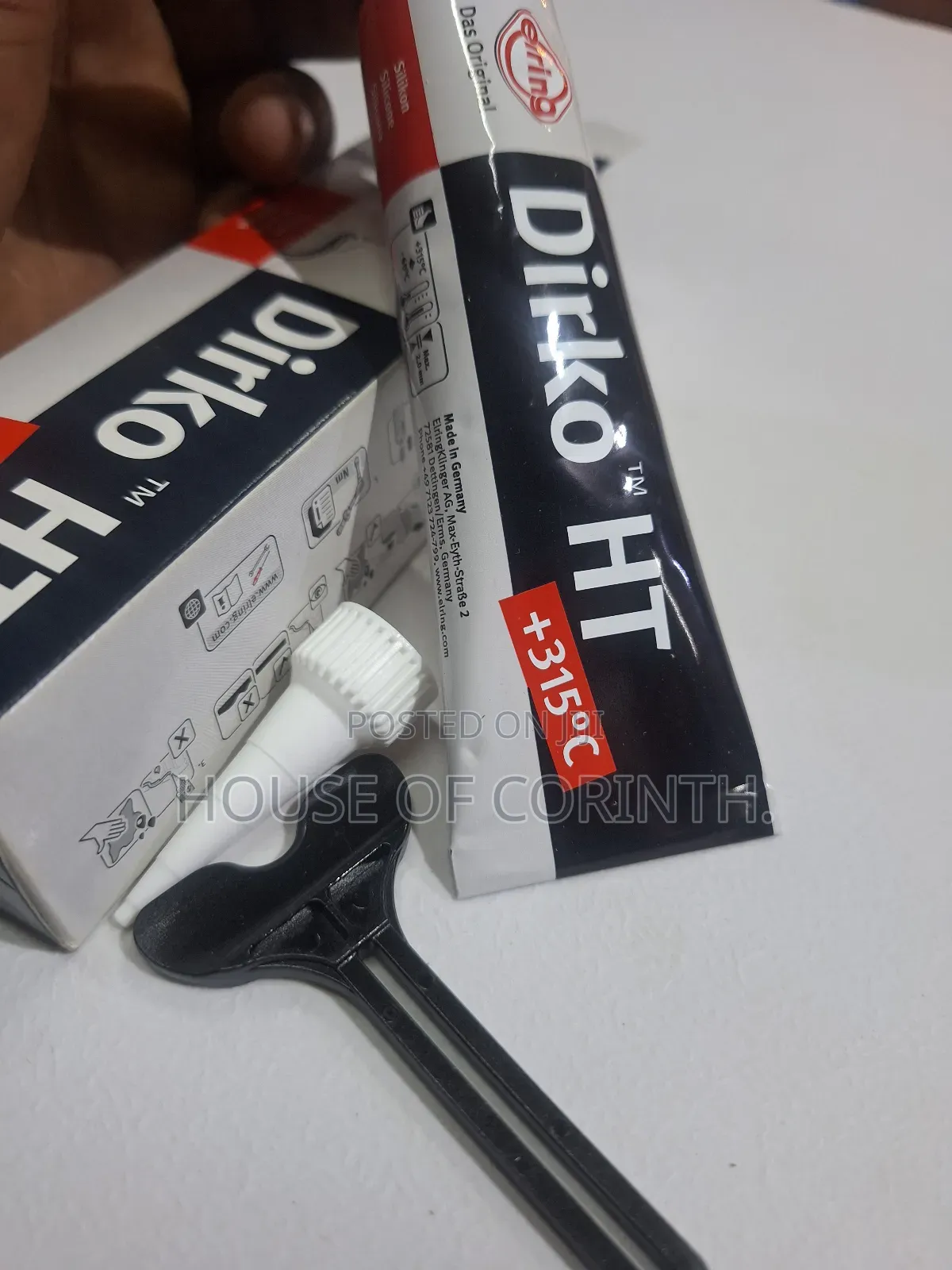 Silicone Sealant - Dirko HT. High Temp Tolerance. ELRING UK.