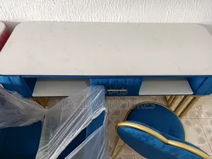 Nails Salon Table and 2 Chairs Set