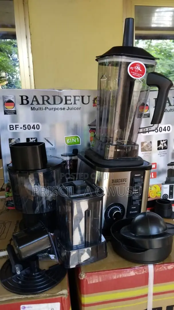 6 in 1 Bardefu Blender With Choppers