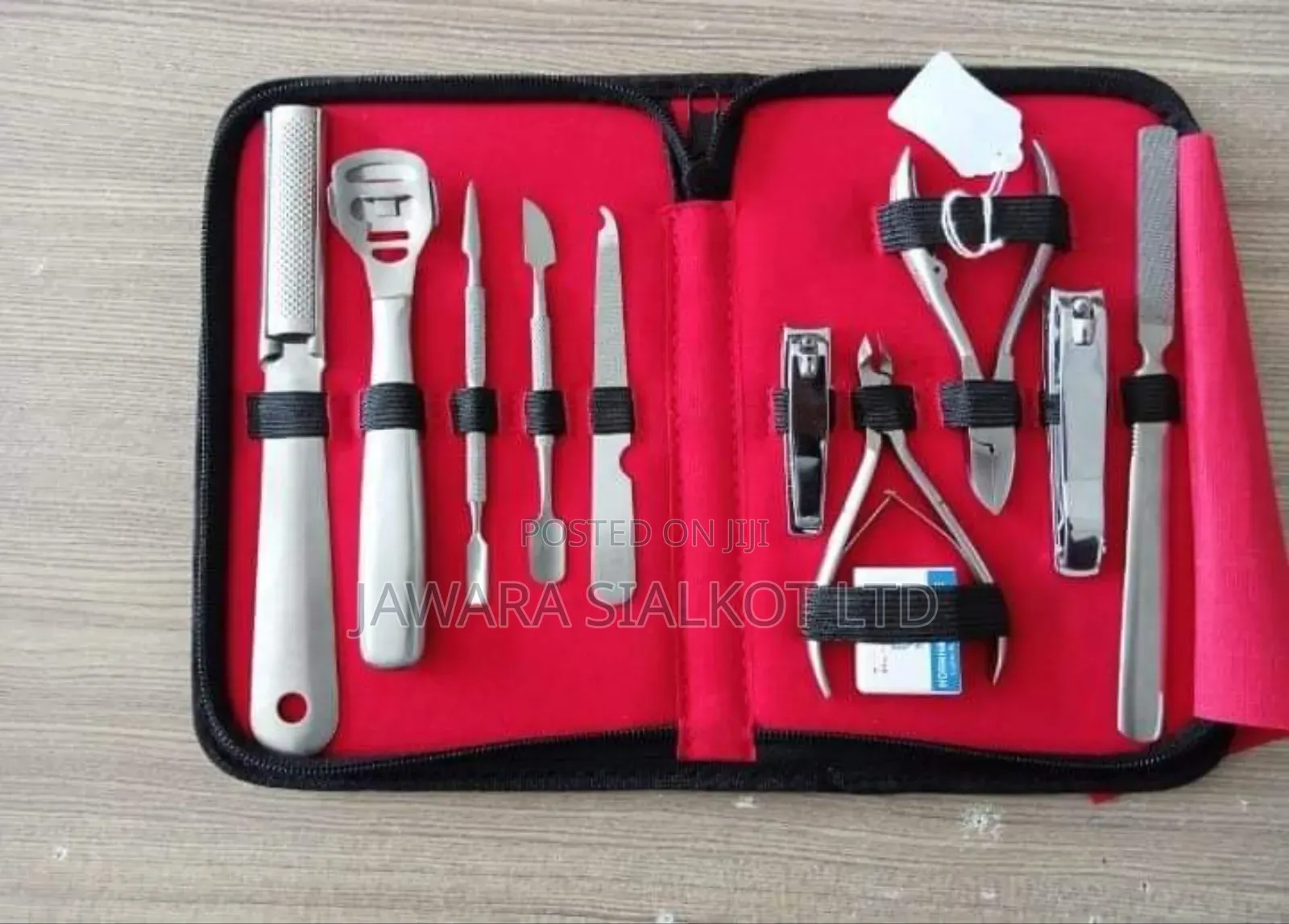 17 Pieces Manicure and Pedicure Set Stainless Steel
