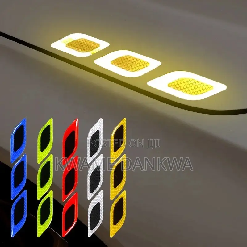 6 Finger Reflective and Decorative Fender Stickers
