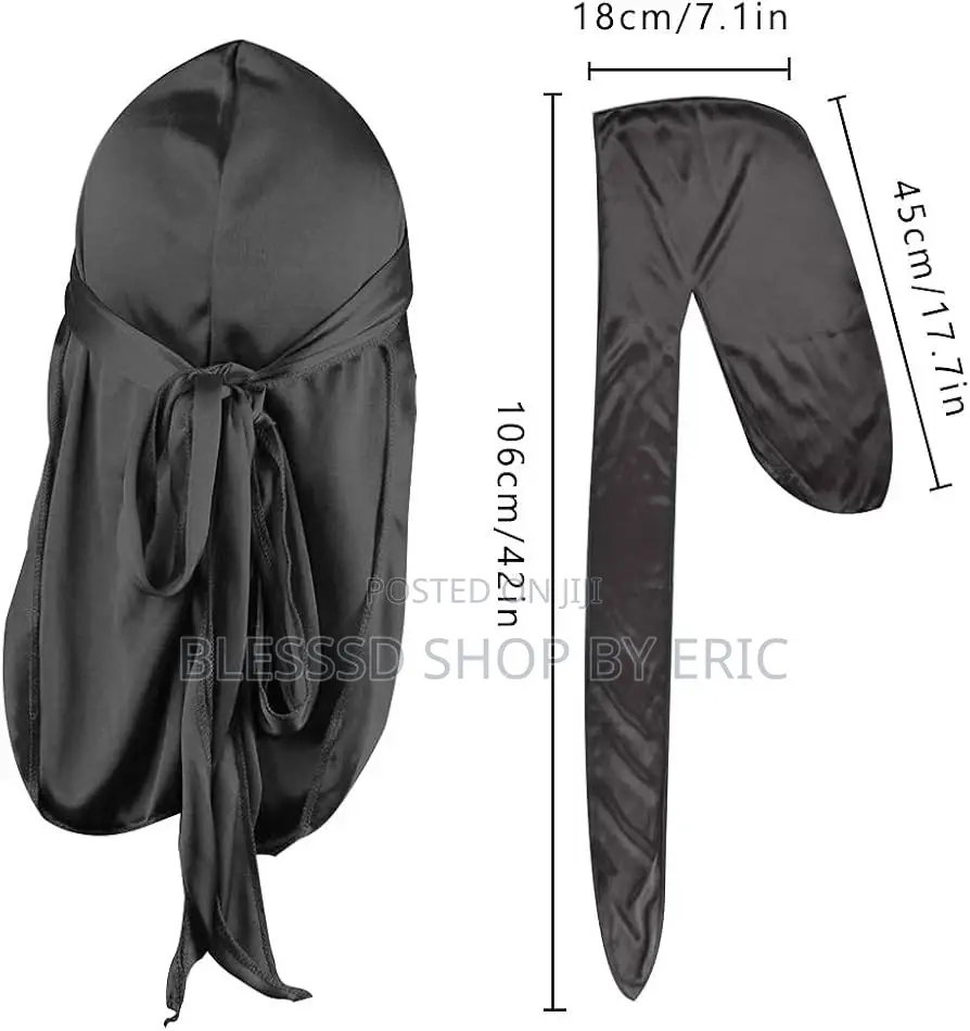 Silky Durags. Longest and Highest Quality for All Needs.