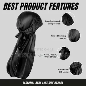 Silky Durags. Longest and Highest Quality for All Needs.