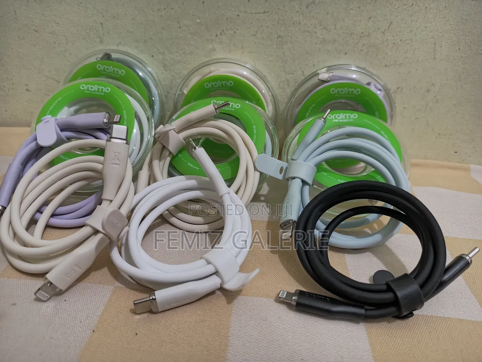 Oraimo Silkline Usb-a-to-Lightening / C-to-Lightening Cable
