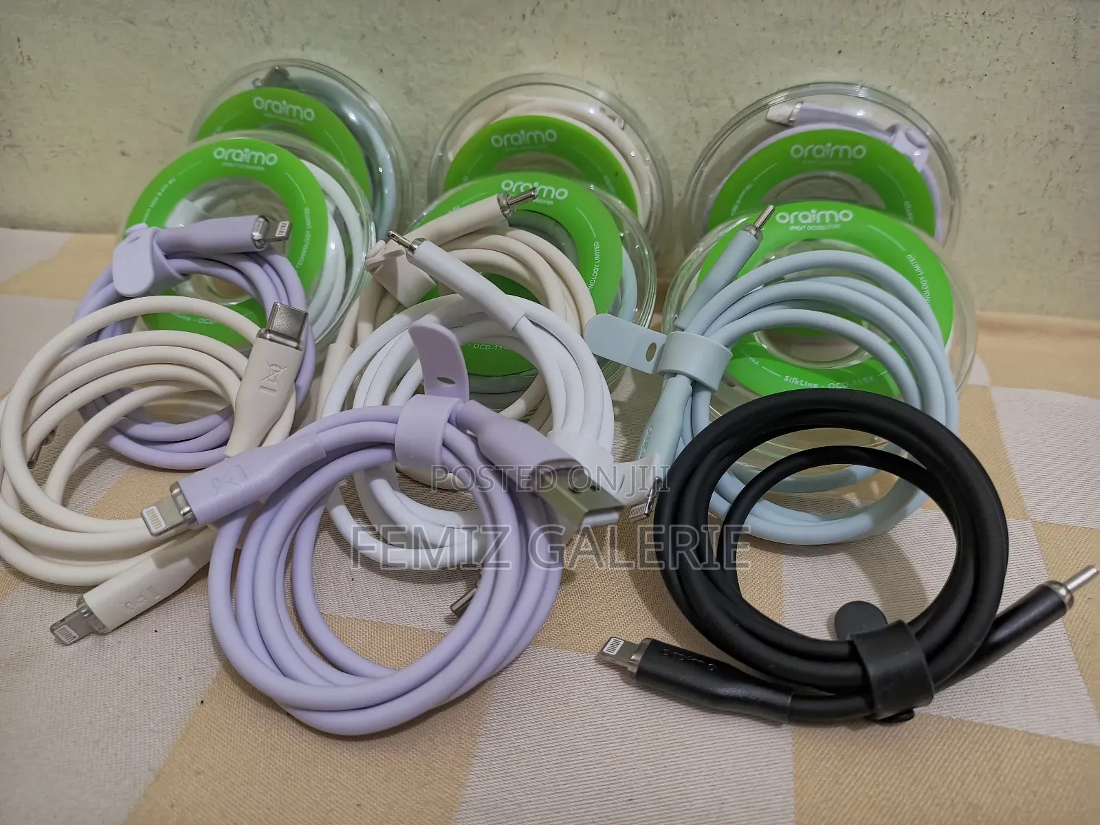 Oraimo Silkline Usb-a-to-Lightening / C-to-Lightening Cable