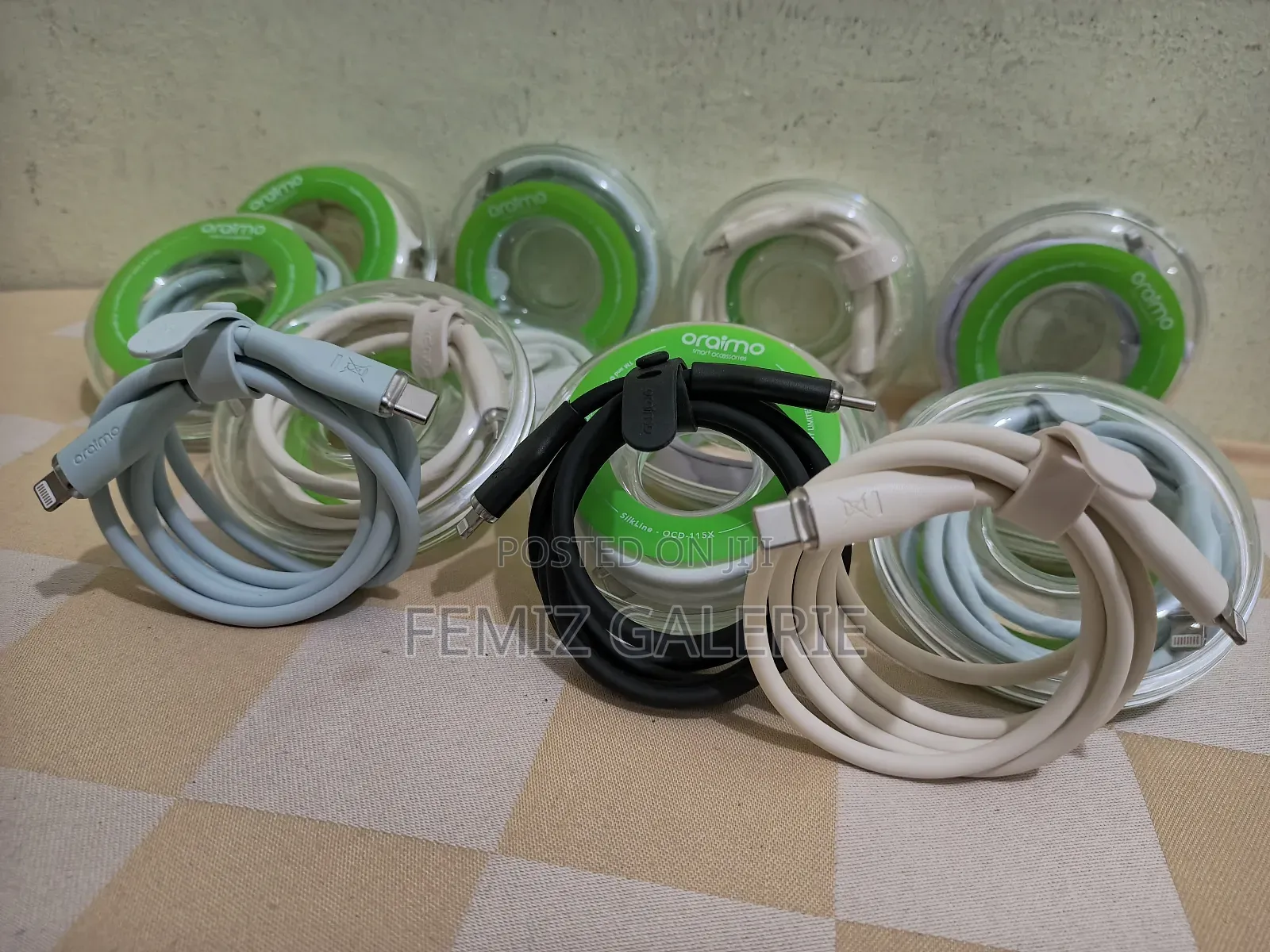 Oraimo Silkline Usb-a-to-Lightening / C-to-Lightening Cable