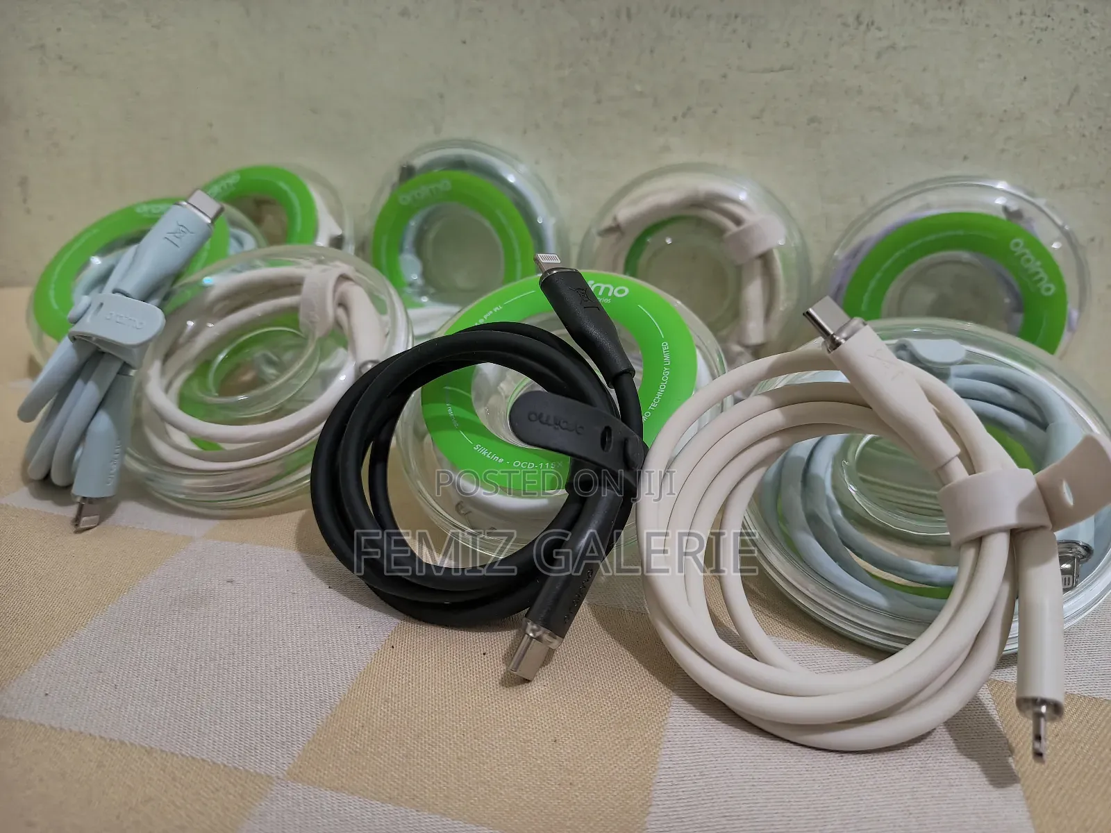Oraimo Silkline Usb-a-to-Lightening / C-to-Lightening Cable