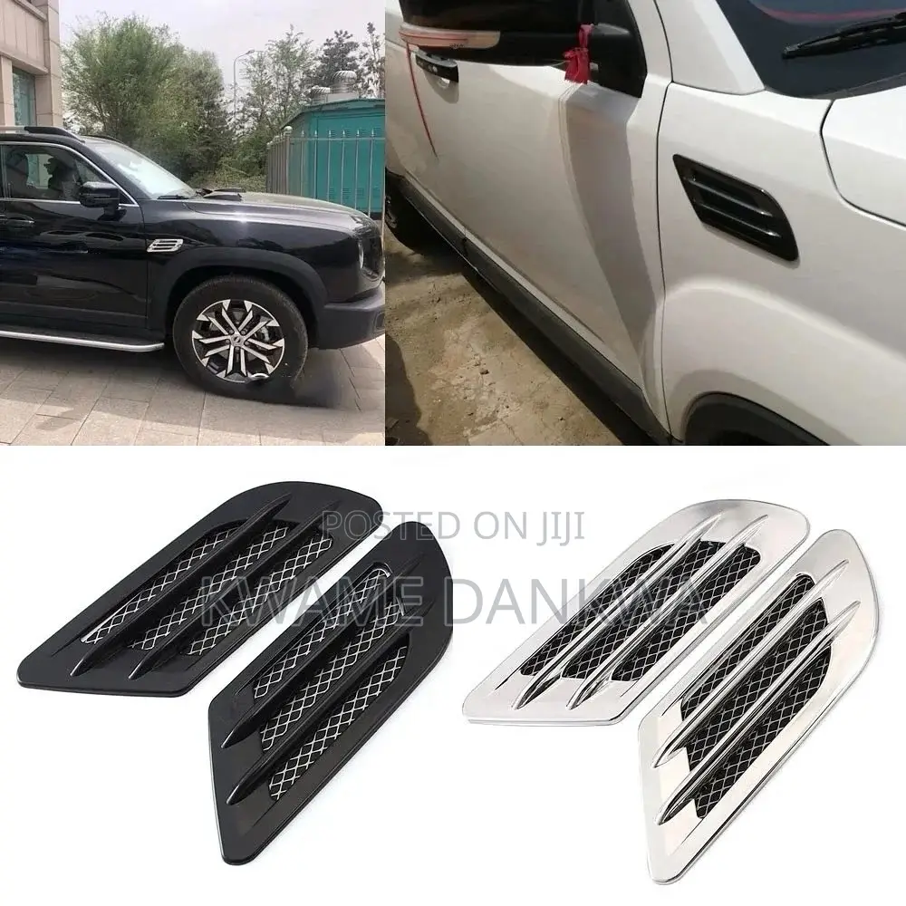 2pc/Set Universal Metallic Decorative Airflow Vent Cover