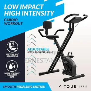 Foldable Exercise Bike From Bluefin Fitness, UK