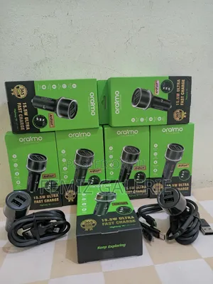 Oraimo 15.5W Highway Car Charger With 3-in-1 Cable