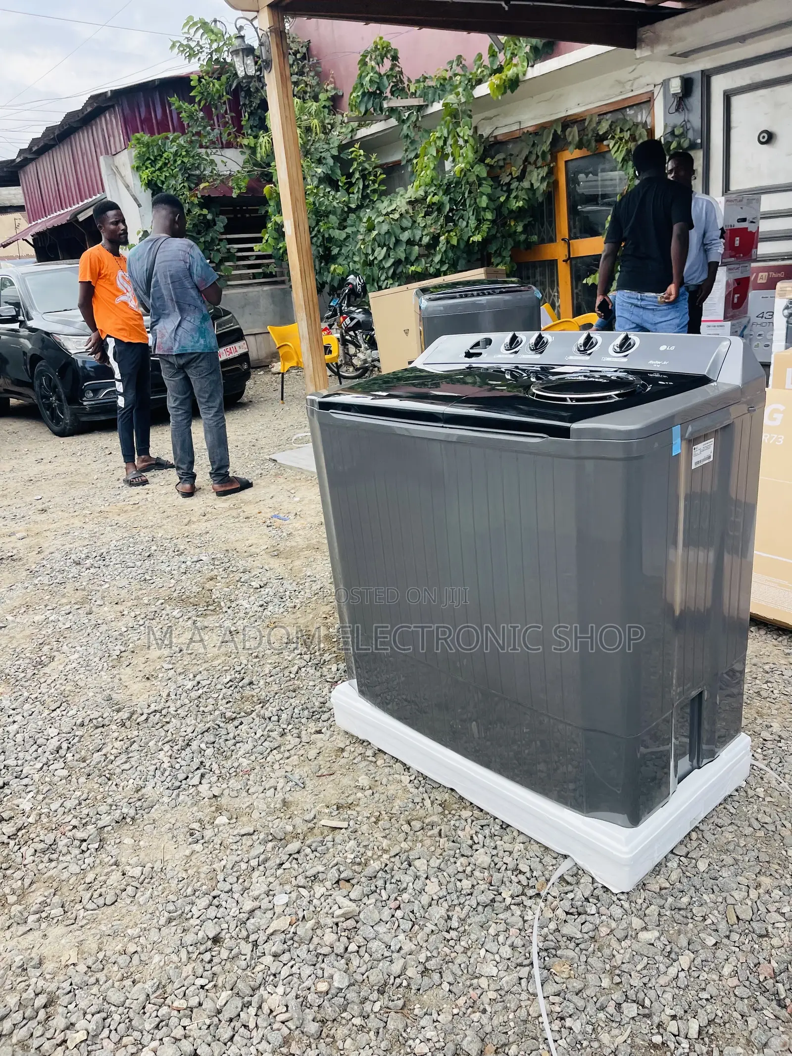 Energy Efficient LG 18kg Twin Tub Washing Machine(P1861RWNT)