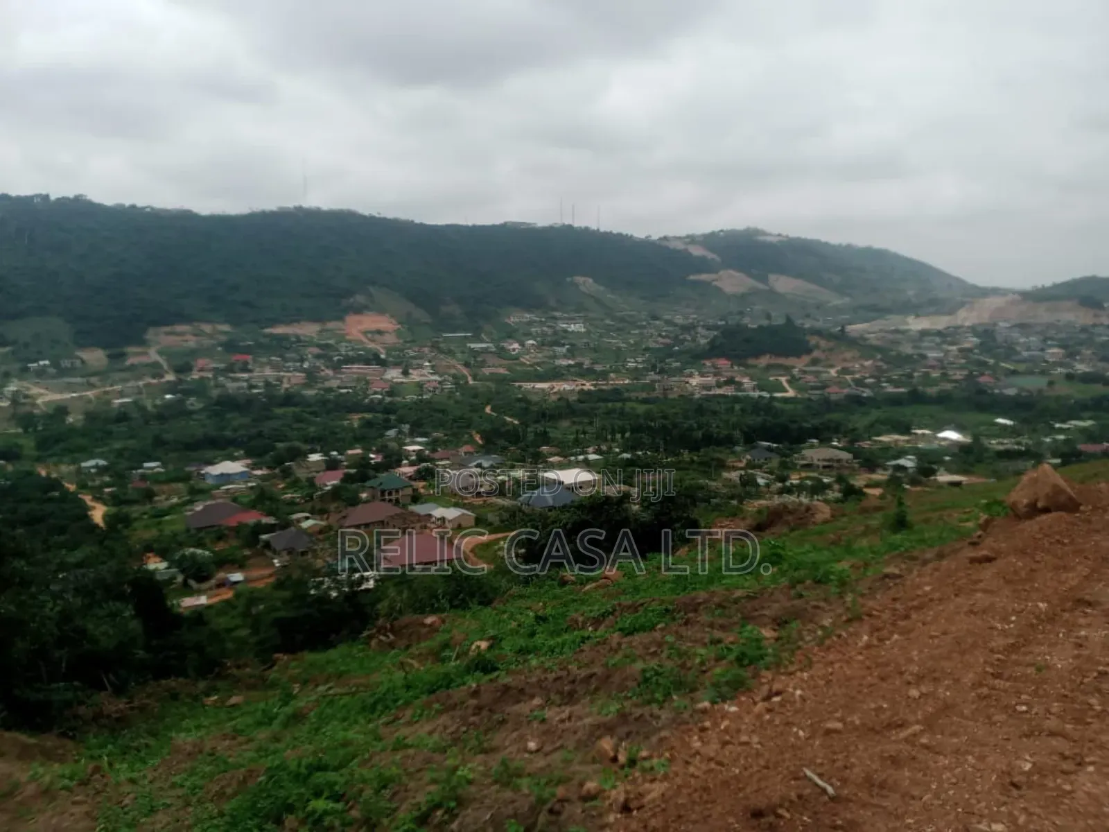 Land for Sale at Pokuase Adusa 10 Minutes Drive From Pokuase