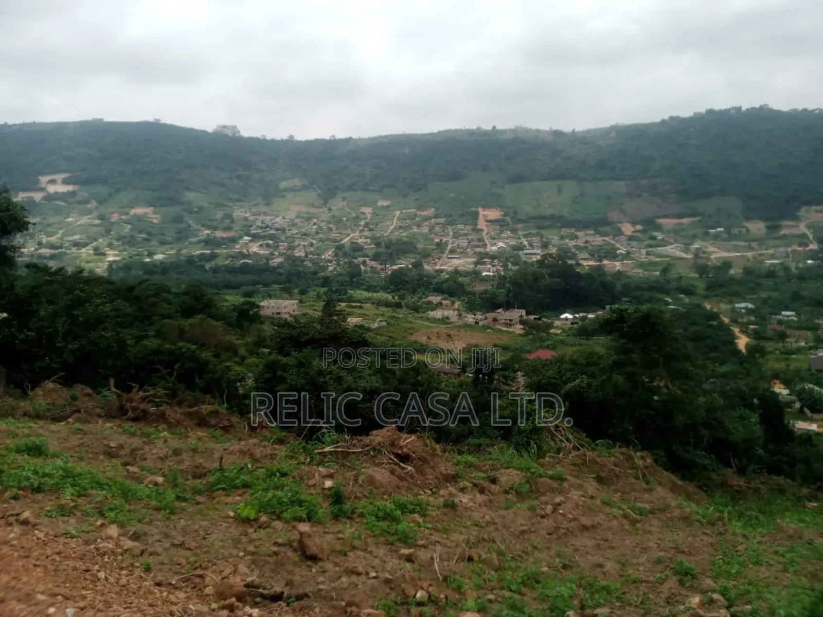 Land for Sale at Pokuase Adusa 10 Minutes Drive From Pokuase