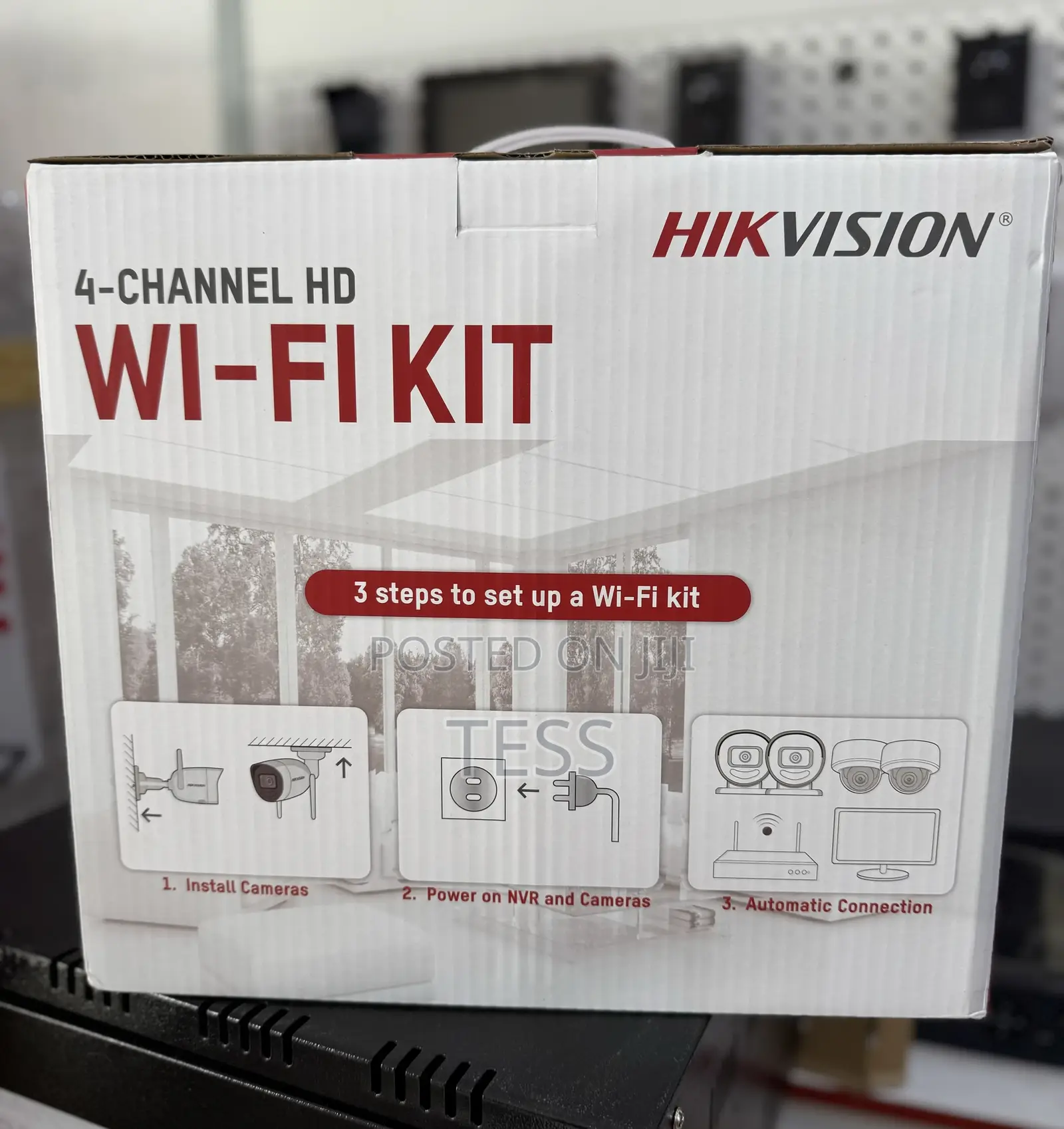 Hikvision 4ch Wifi Kit 4MP NK44W0H(D) 2024 Model (NO HDD)