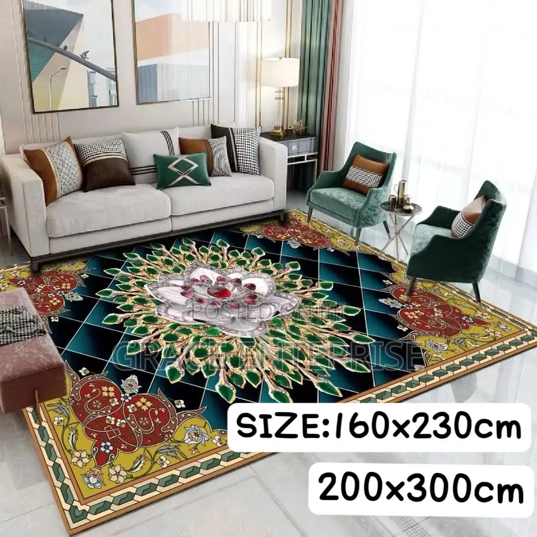 Luxurious Home Decor 3D Designer Carpet