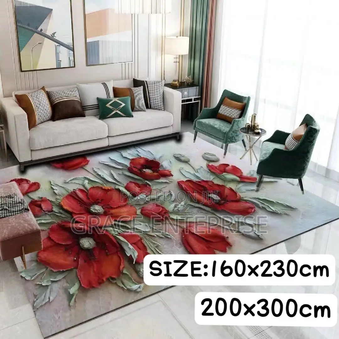 Classic Elegant Design 3D Carpet
