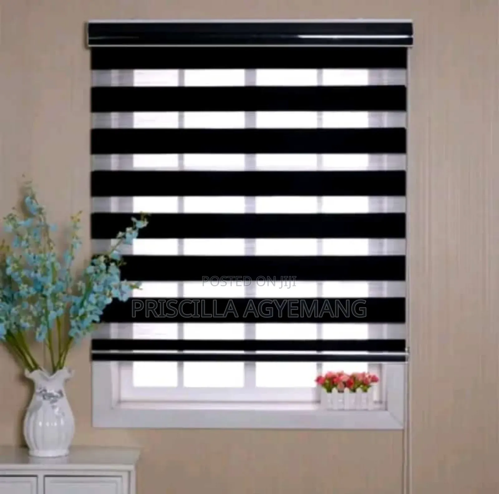 Beautiful Black Out Window Blinds