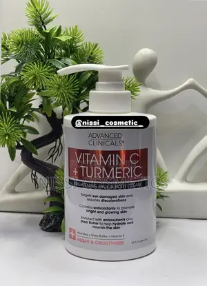 Advanced Clinicals Vitamin C + Turmeric Brightening Cream
