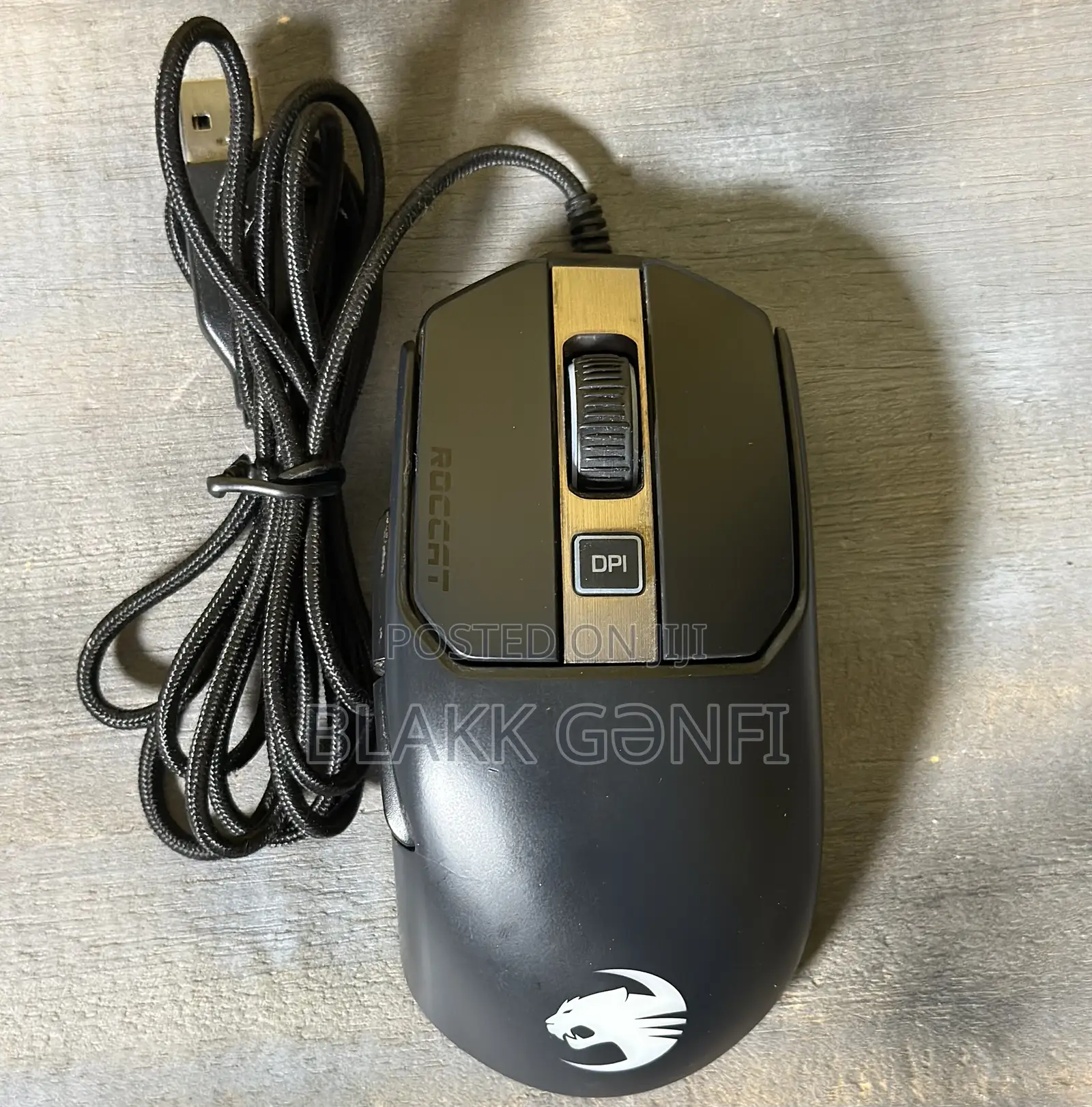 ROCCAT Kain 120 AIMO RGB PC Gaming Mouse - Black