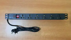 6 Way PUD Rack Power Distribution Unit / UK Extension Board