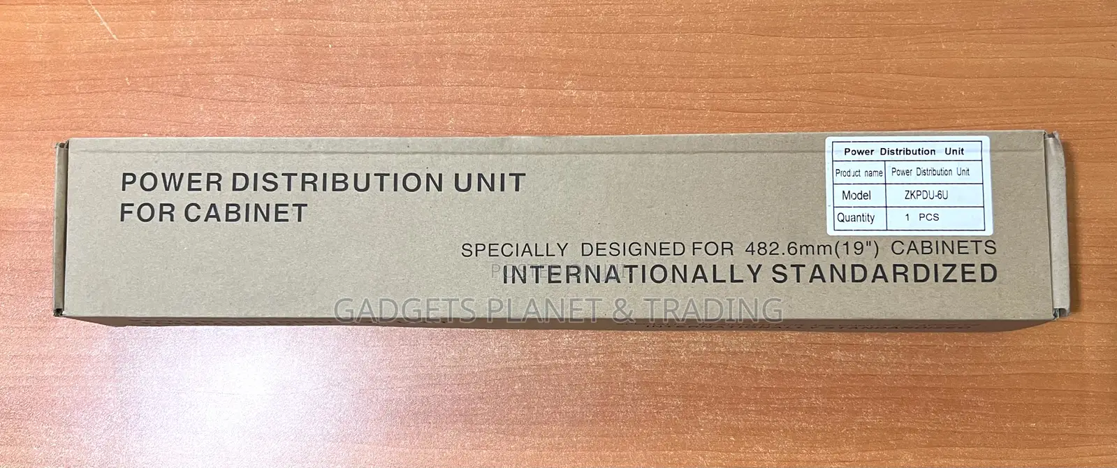 6 Way PUD Rack Power Distribution Unit / UK Extension Board
