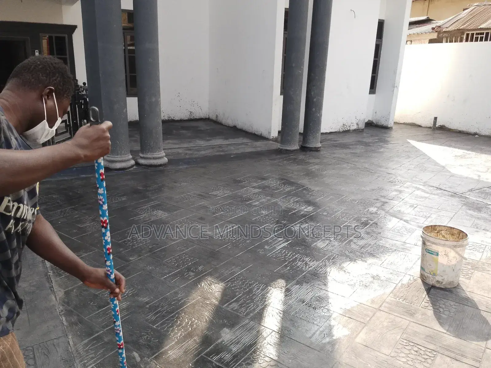 Floor Decorative Concrete Design
