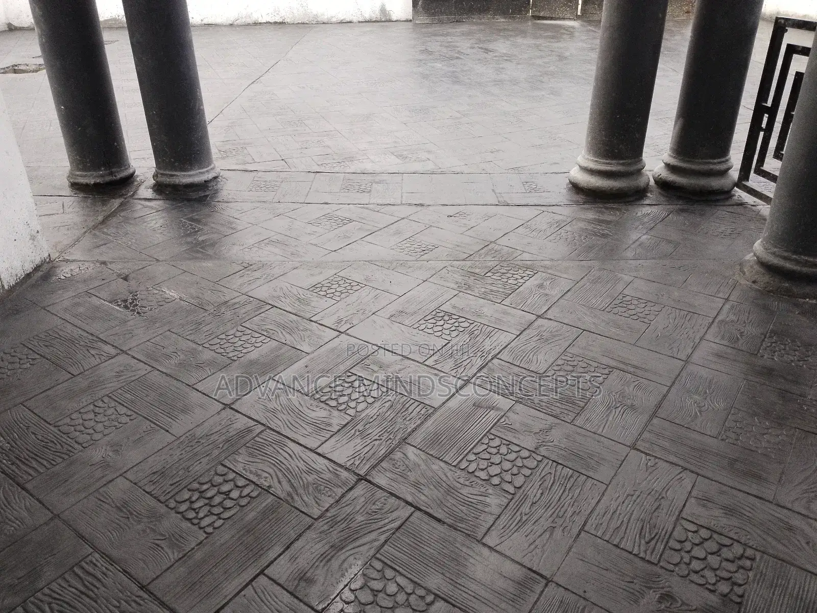Floor Decorative Concrete Design