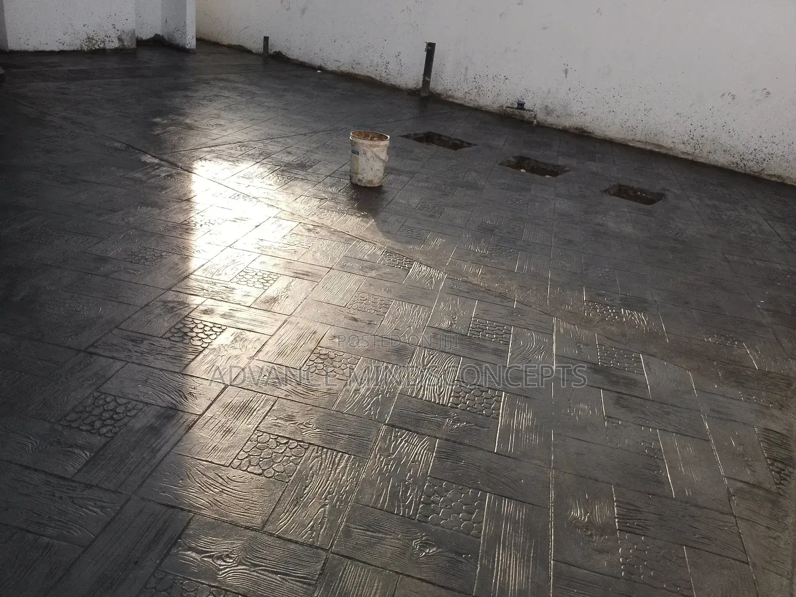 Floor Decorative Concrete Design