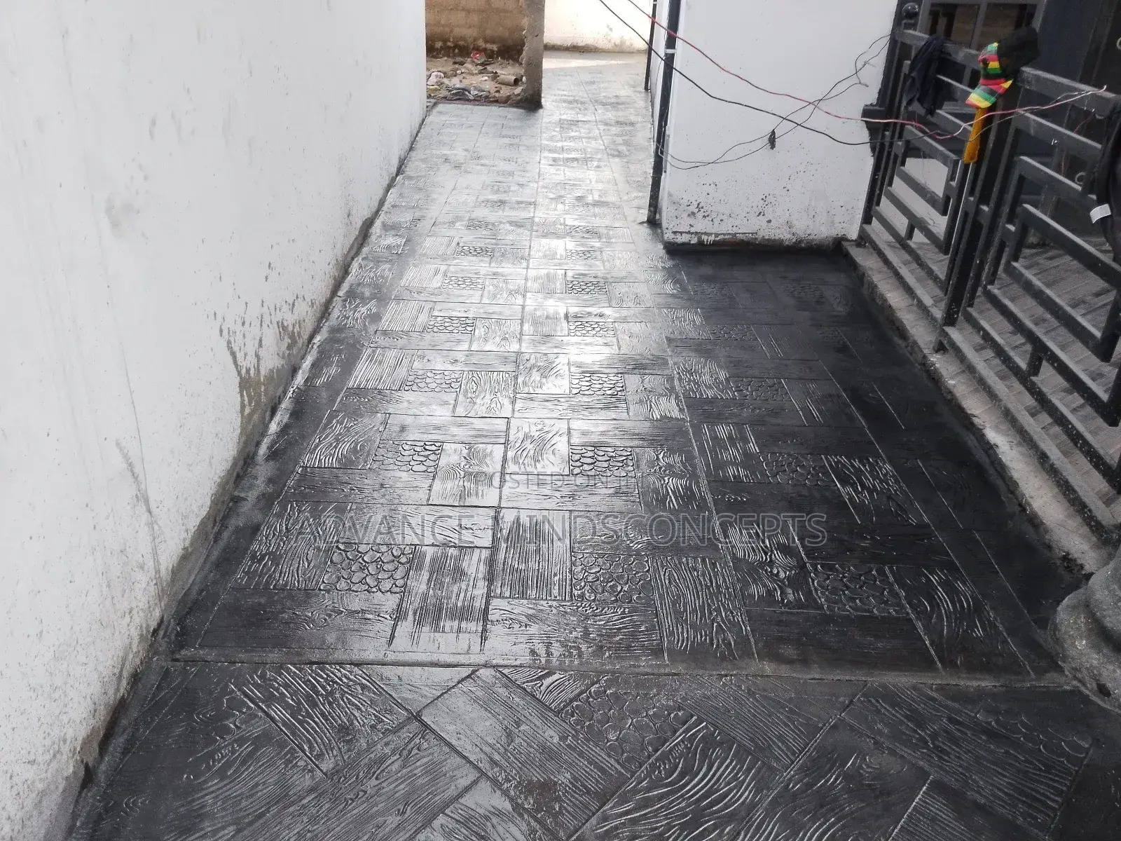 Floor Decorative Concrete Design
