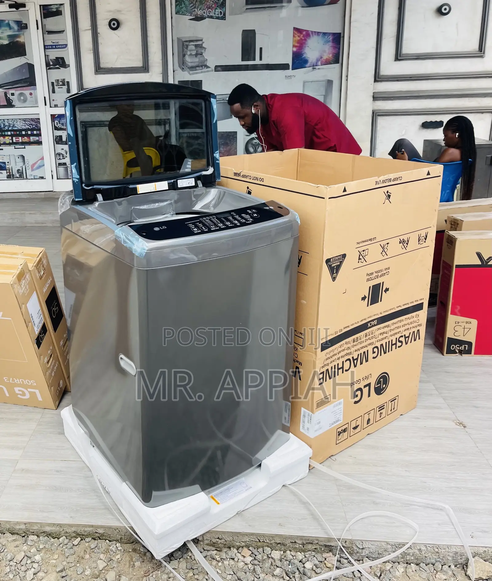 Shop LG 16kg Top Load Washing Machine T1666NENT2.