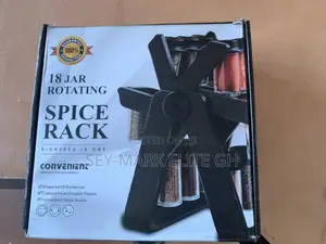 18pcs Jar Rotating Spice Rack