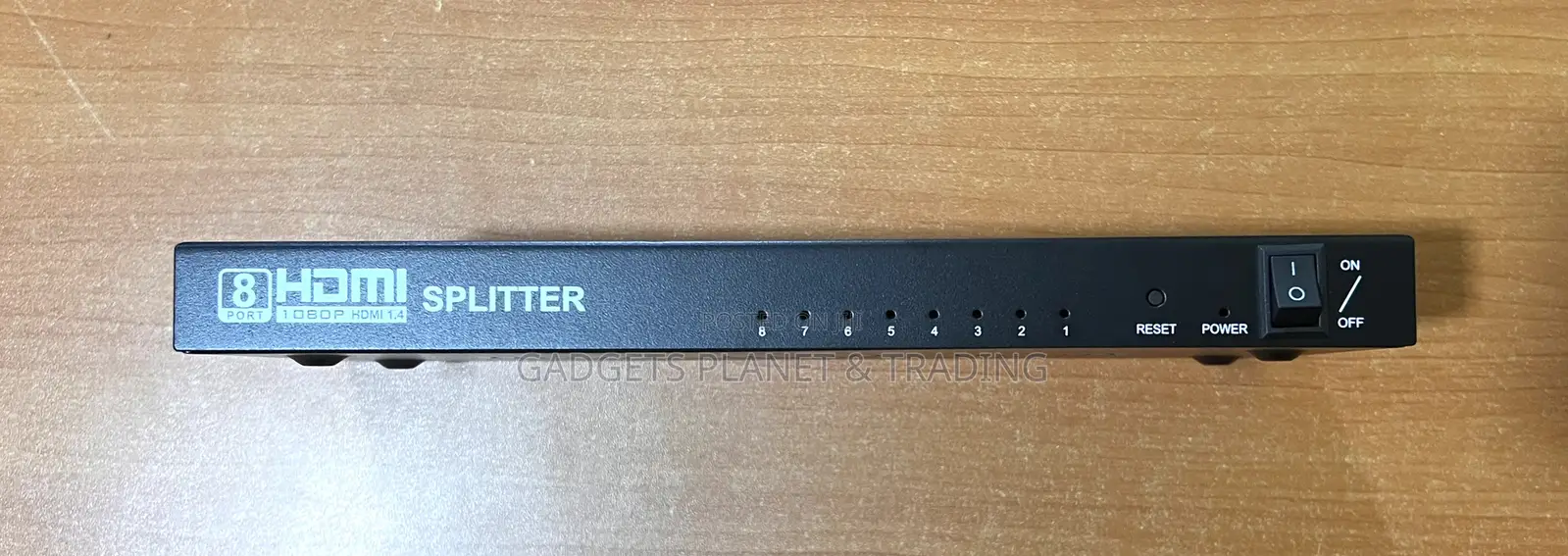 1×8 Port HDMI Splitter UHD 4kx2k