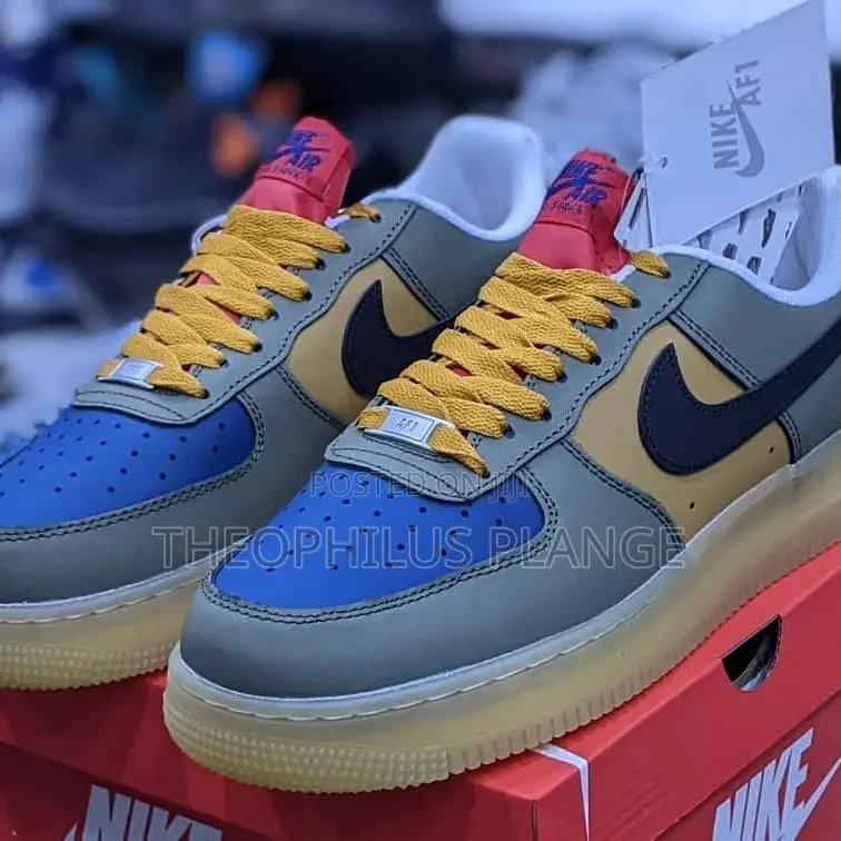 Multicolored Nike Air Force Sneaker