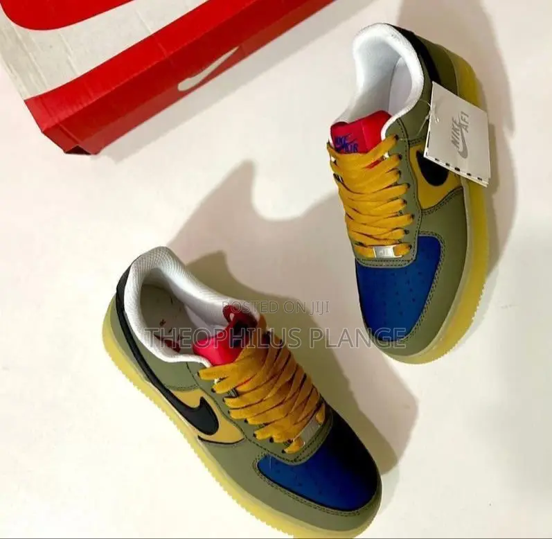 Multicolored Nike Air Force Sneaker