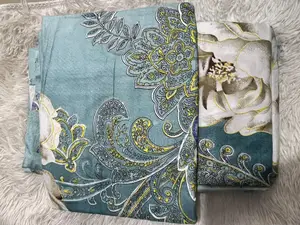 Multicolor Curtains for Windows/Doors - 2 Pieces