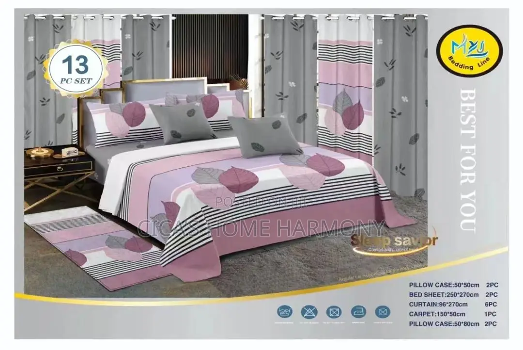 Luxury 13 Pieces Bedding Set