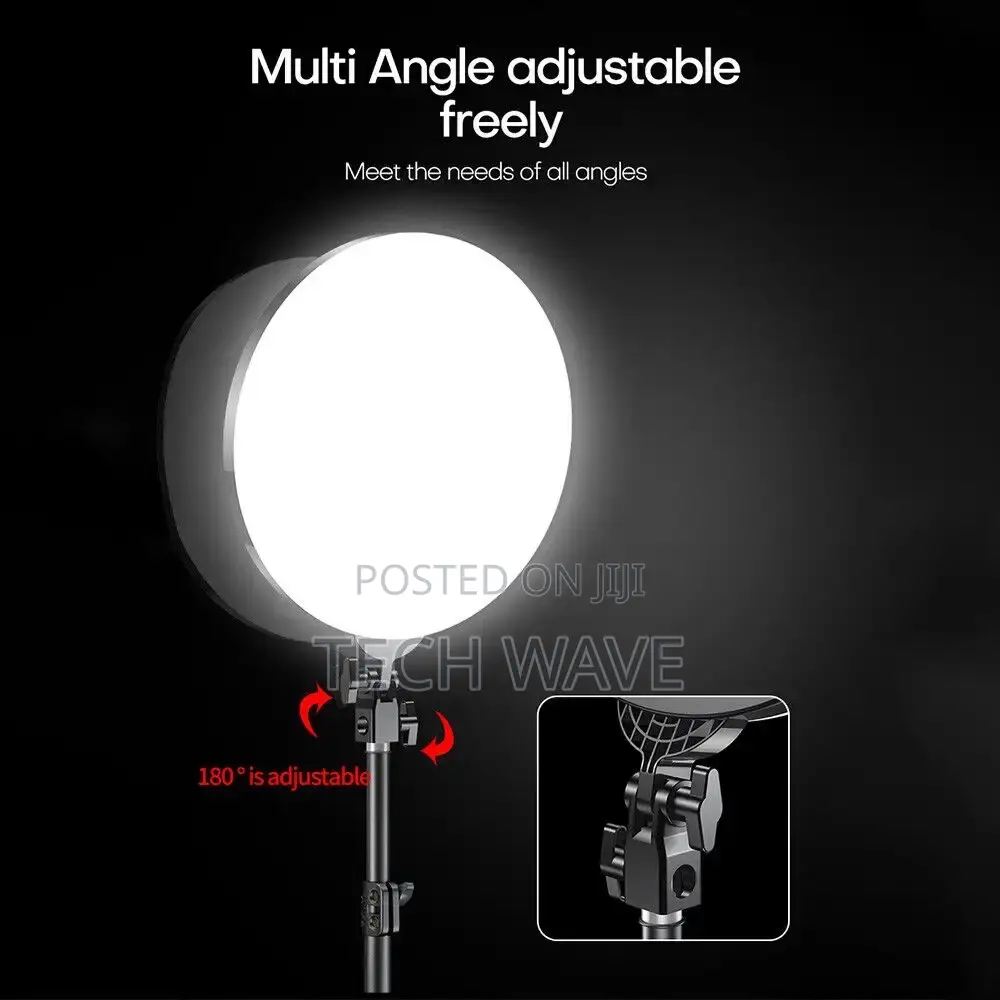 Circular Photographic Light With Tripod Stand
