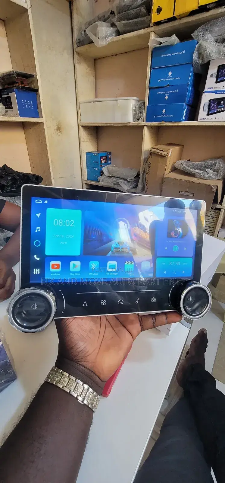 Land Cruiser Prado 2014-2017 ANDROID CAR INFOTAINMENT SYSTEM