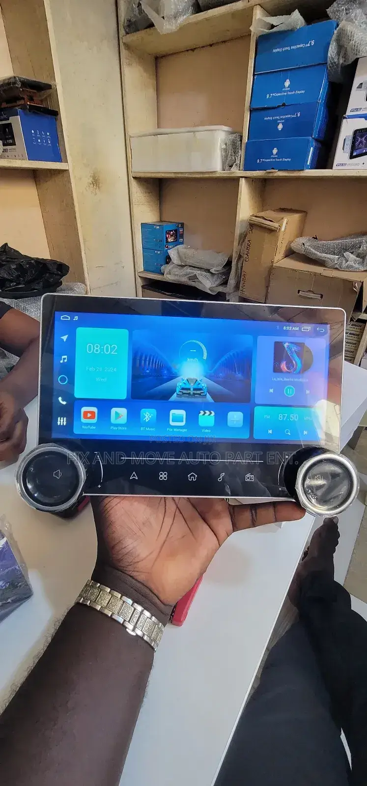 Land Cruiser Prado 2014-2017 ANDROID CAR INFOTAINMENT SYSTEM