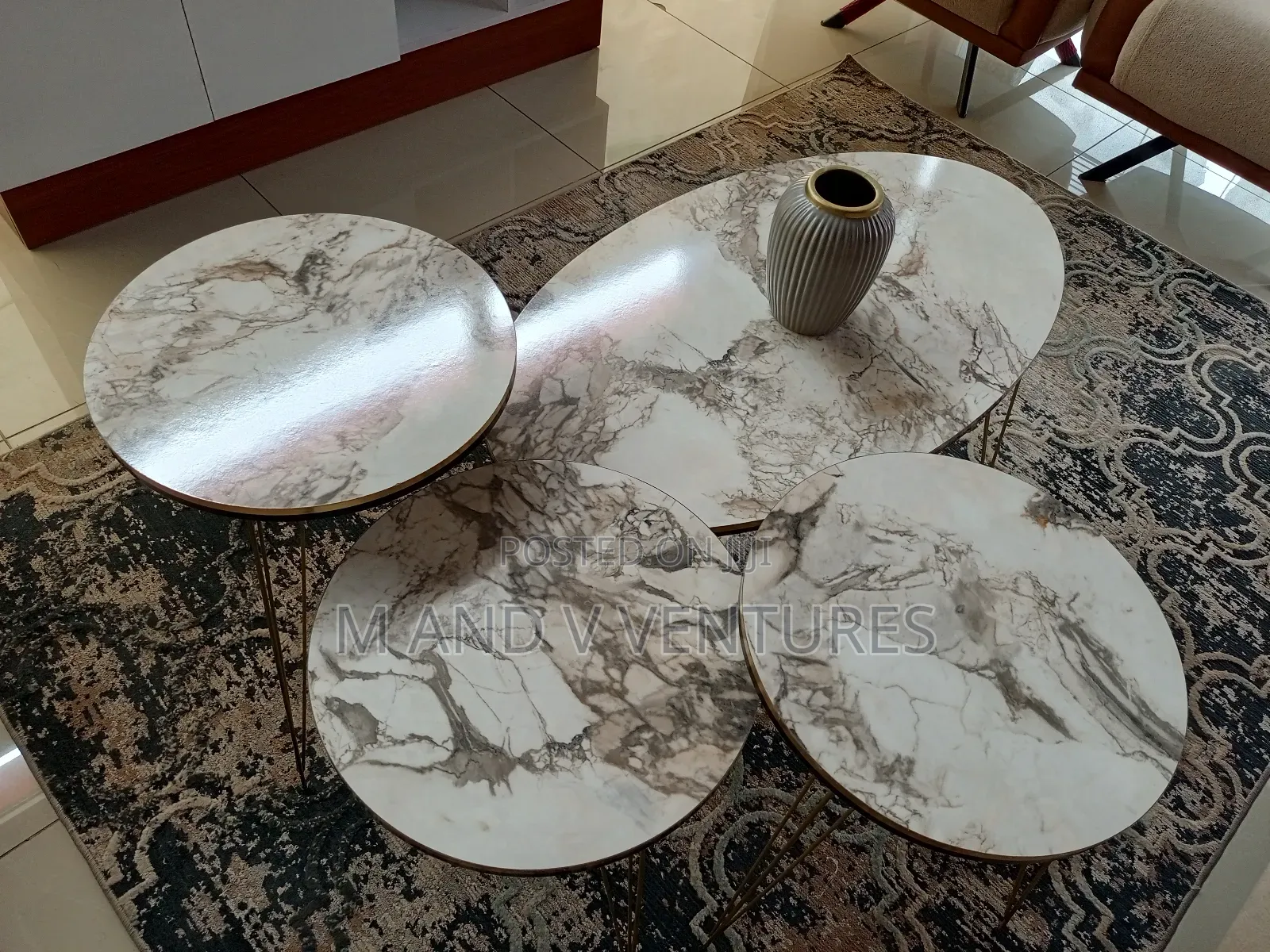 Coffee Table Set 4pcs