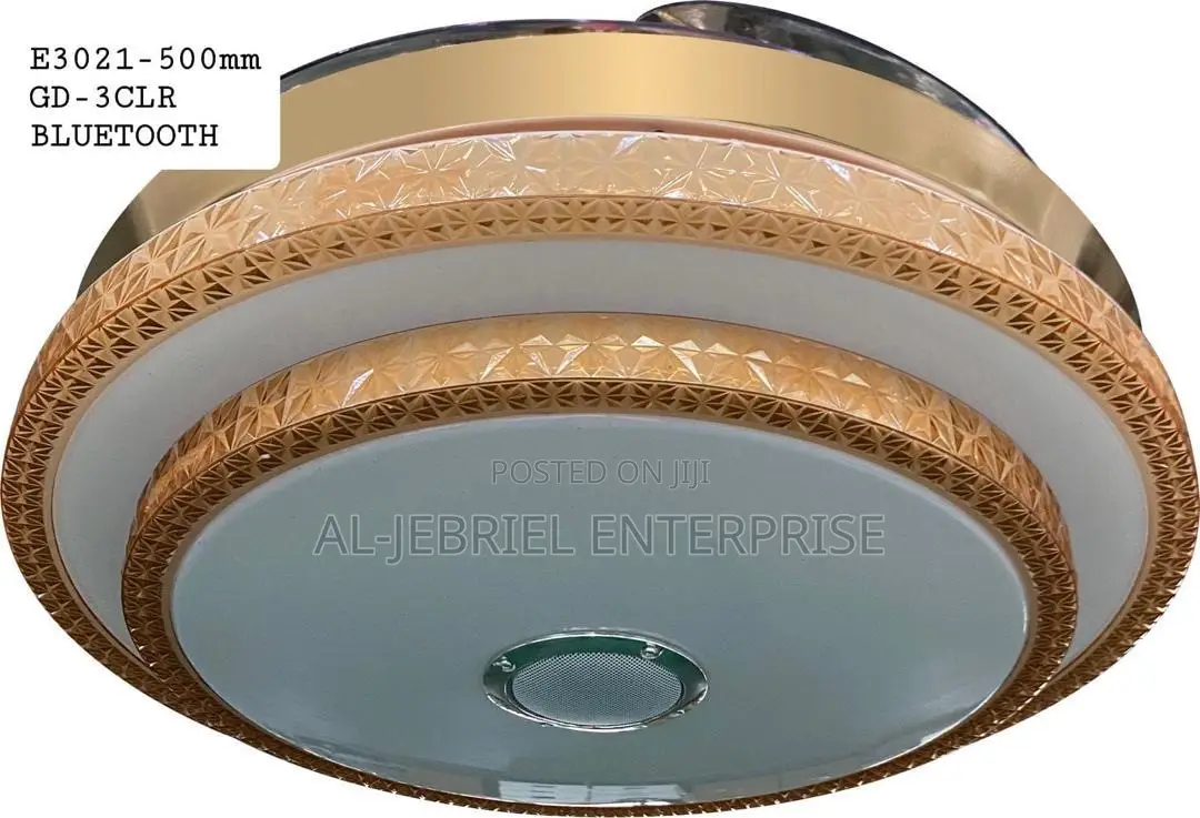 Foldable Ceiling Fan With Led Light and Bluetooth Speaker