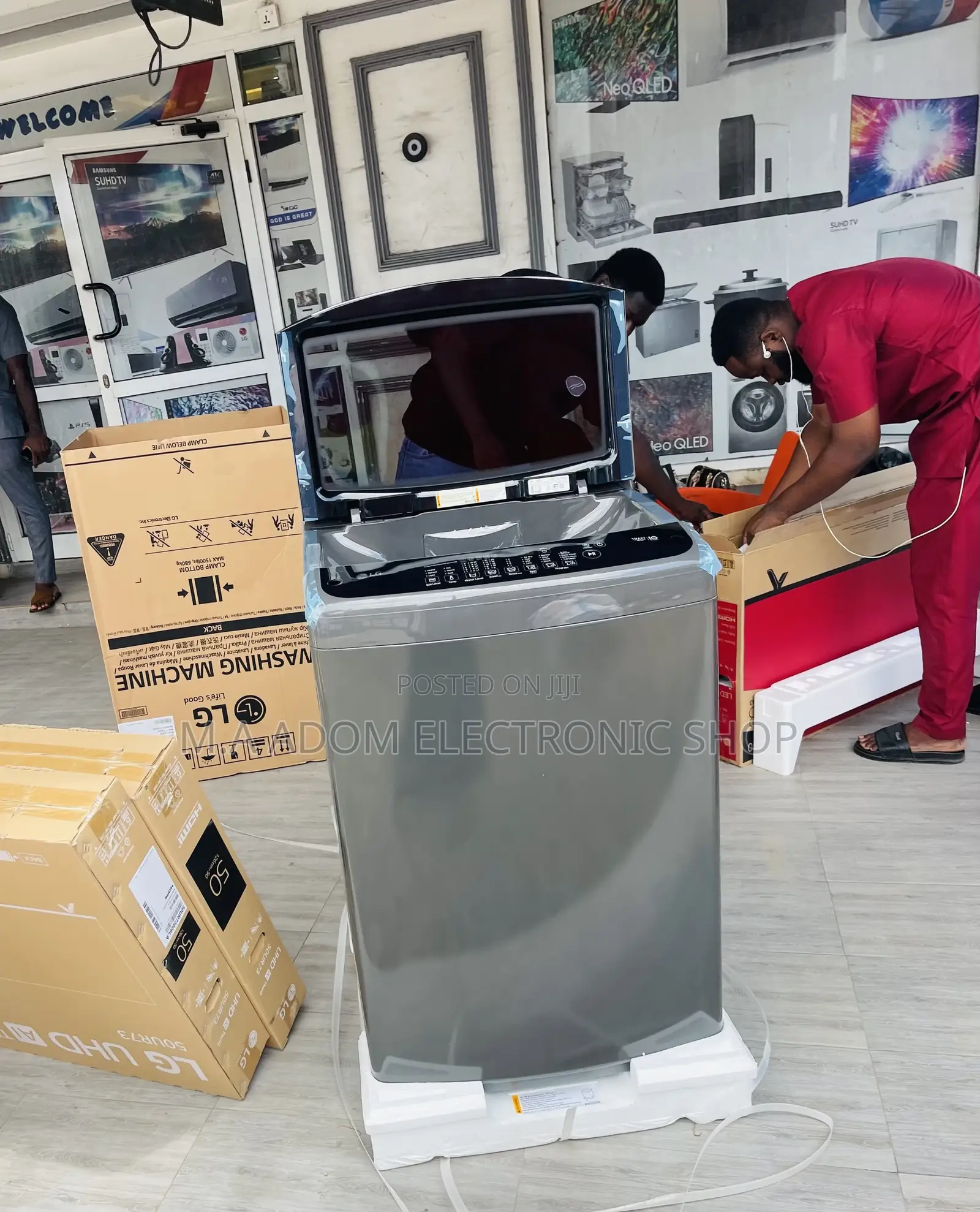 Energy Sufficient LG 16kg Topload Washing Machine P1861RWNT