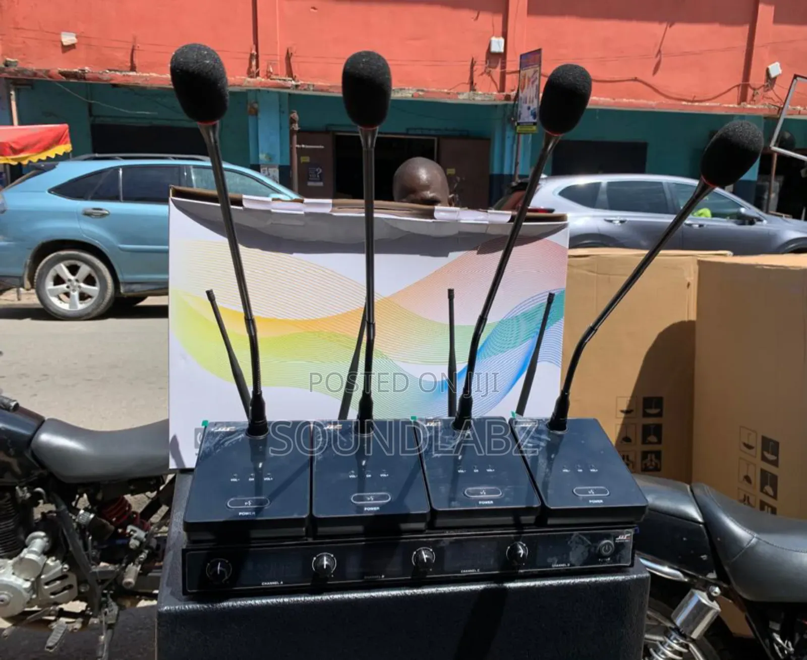 JAC 4in1 Wireless Conference Microphone