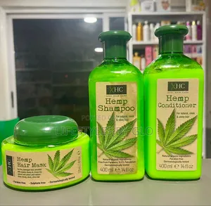 3 Set Hemp Oil Shampoo, Conditioner Mask