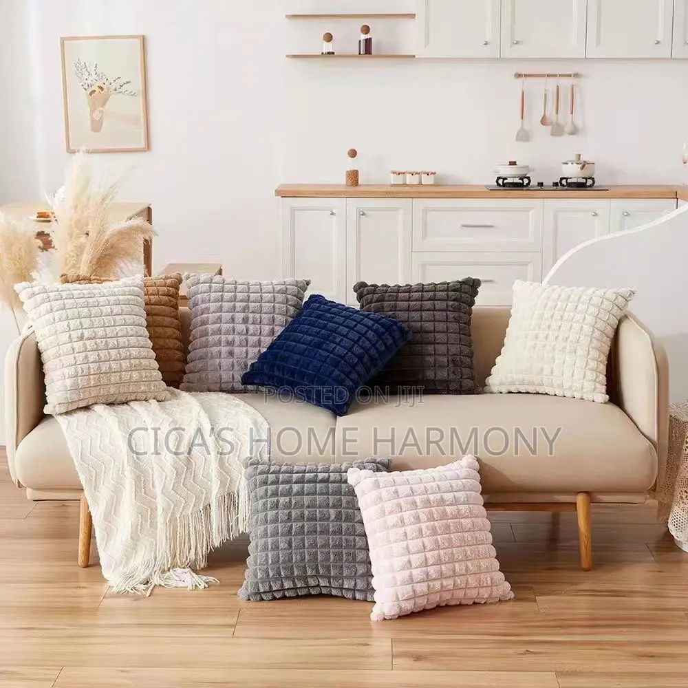 Fluffy Pair Throw Pillows