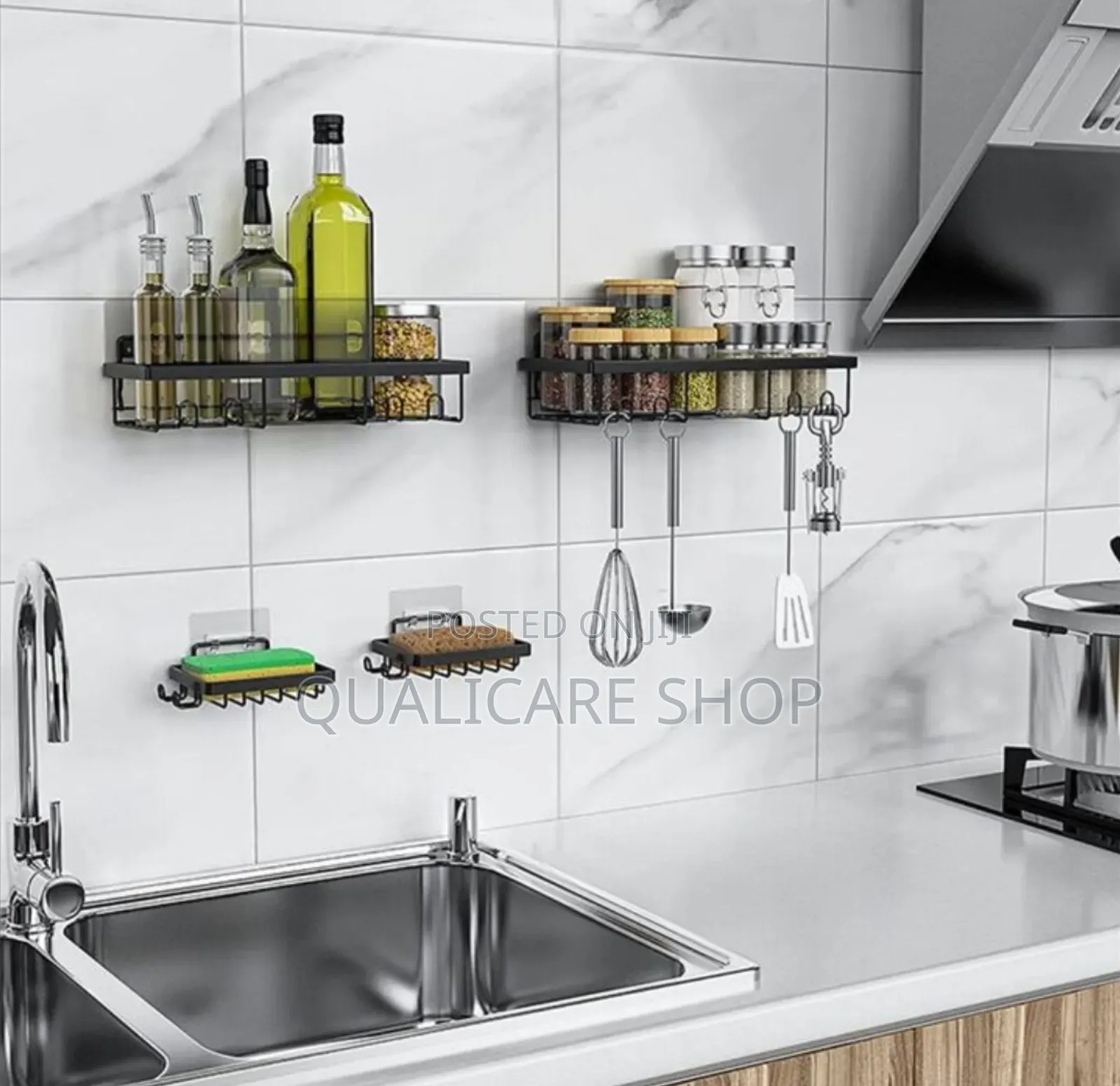 5pcs Rectangular Caddy Set