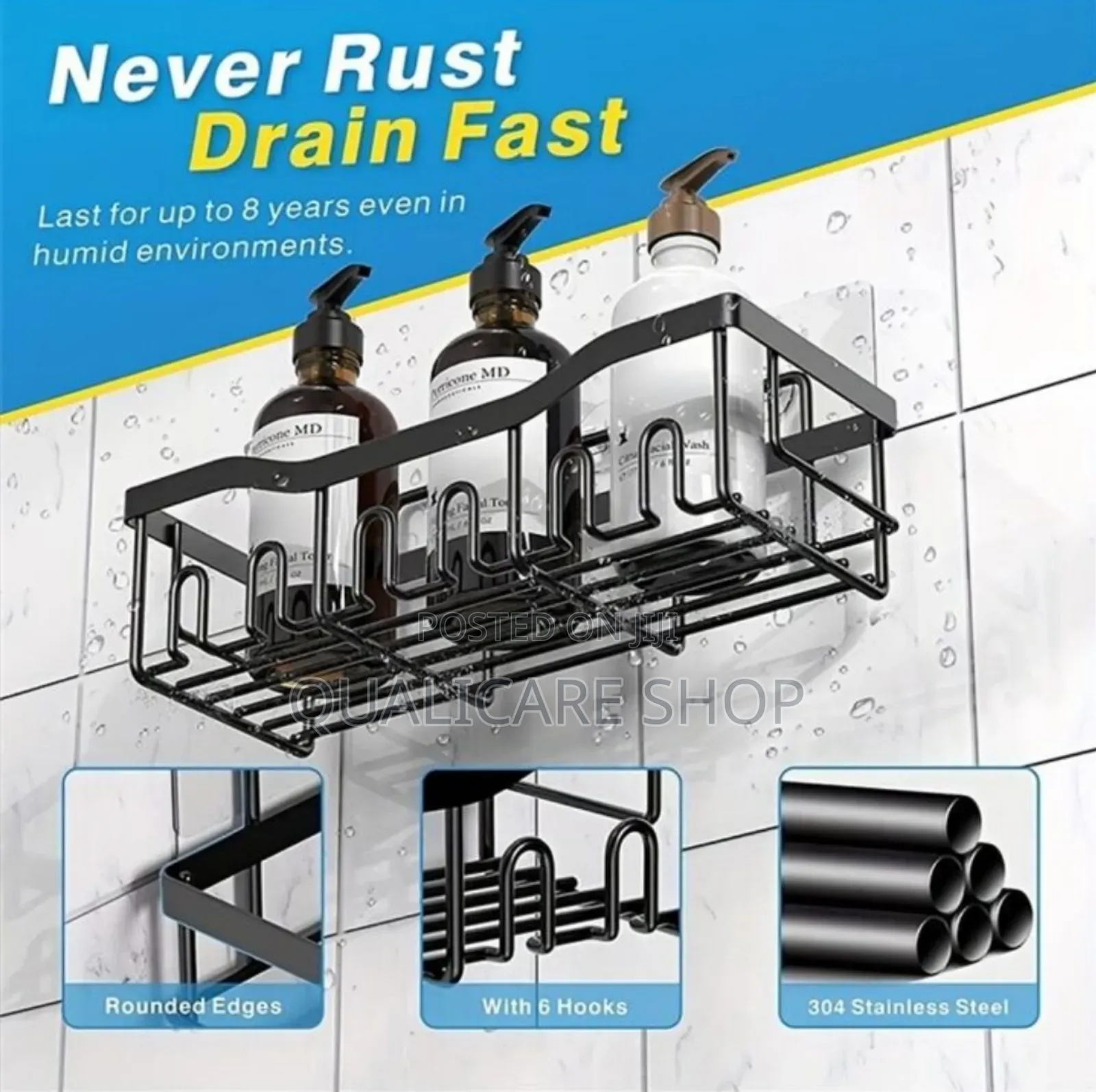 5pcs Rectangular Caddy Set