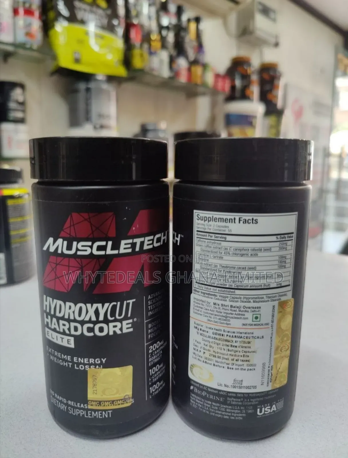 Hydroxycut Hardcore Next Gen Weight Loss for Men + Women