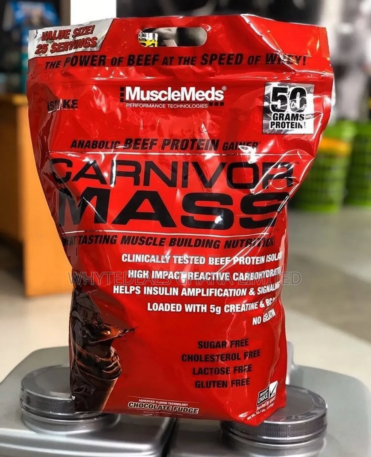 Carnivor Mass Anabolic Beef WHEY Protein Mass Gainer 10KG
