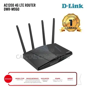 D-Link DWR-960 Universal 4G LTE Router